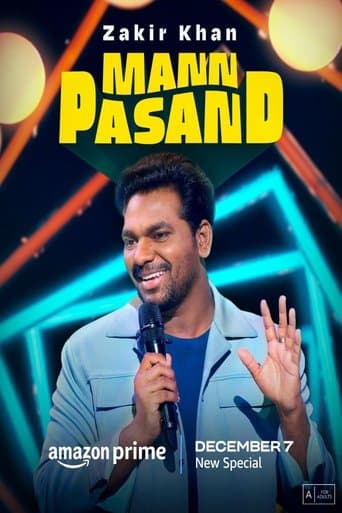 Movie poster for Zakir Khan: Mannpasand