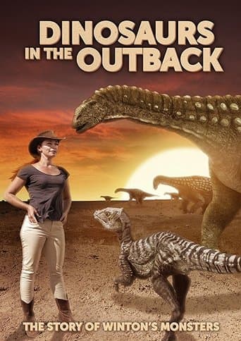 Movie poster for Dinosaurs in the Outback