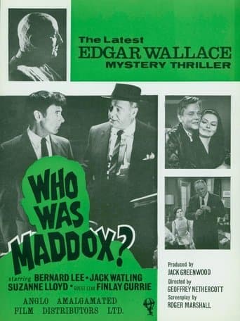 Movie poster for Who Was Maddox?