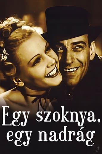 Movie poster for Egy szoknya, egy nadrág