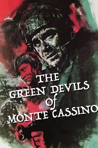 Movie poster for The Green Devils of Monte Cassino