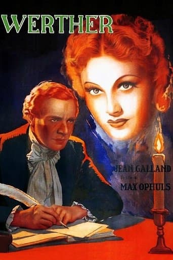 Movie poster for The Novel of Werther