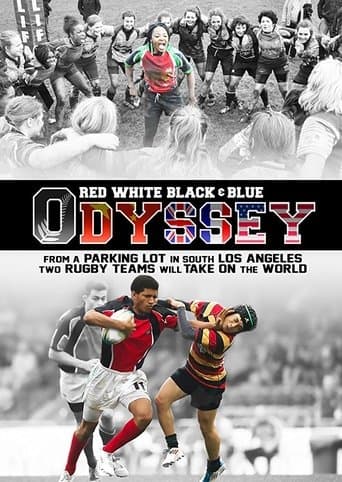 Movie poster for Red White Black & Blue Odyssey