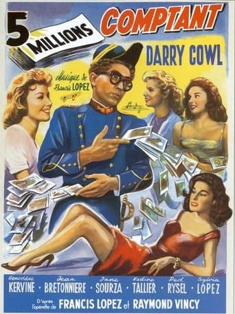 Movie poster for Five Million in Cash