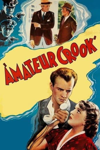 Movie poster for Amateur Crook