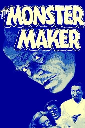 Movie poster for The Monster Maker