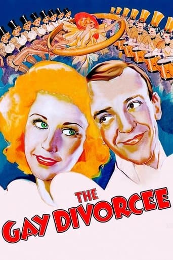 Movie poster for The Gay Divorcee