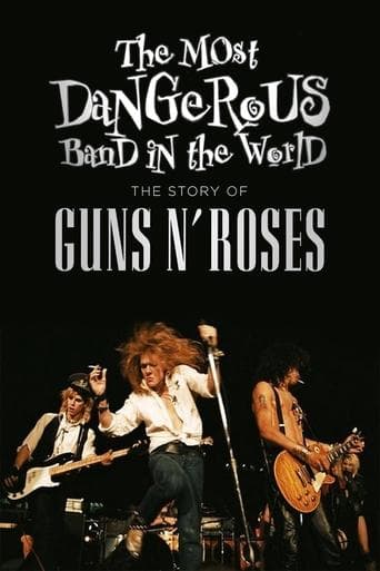 Movie poster for The Most Dangerous Band In The World: The Story of Guns N’ Roses