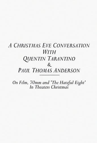 Movie poster for A Christmas Eve Conversation With Quentin Tarantino & Paul Thomas Anderson