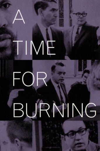 Movie poster for A Time for Burning