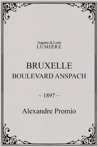 Movie poster for Bruxelles, Boulevard Anspach