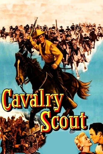 Movie poster for Cavalry Scout