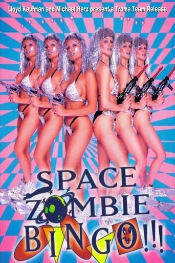 Movie poster for Space Zombie Bingo!!!