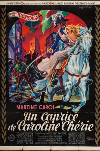 Movie poster for A Caprice of Darling Caroline