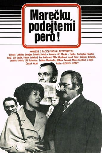 Movie poster for Marecek, Pass Me the Pen!