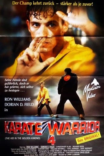 Movie poster for Karate Warrior 4