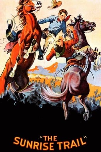 Movie poster for The Sunrise Trail