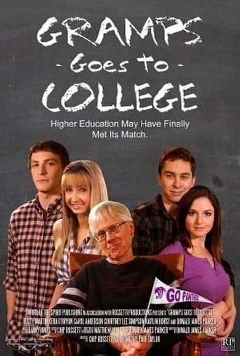 Movie poster for Gramps Goes to College