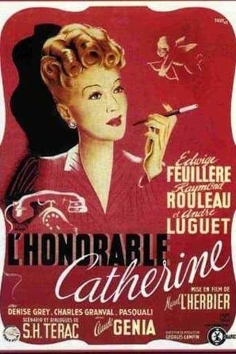 Movie poster for The Honorable Catherine