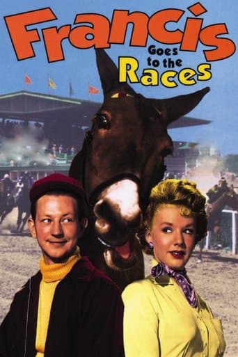 Movie poster for Francis Goes to the Races