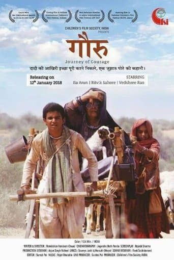 Movie poster for Gauru: Journey of Courage