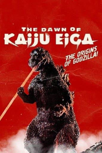Movie poster for The Dawn of Kaiju Eiga