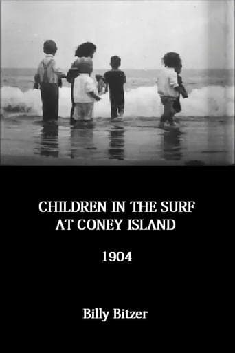 Movie poster for Children in the Surf at Coney Island