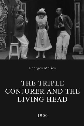 Movie poster for The Triple Conjurer and the Living Head