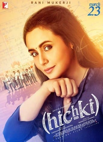 Movie poster for Hichki