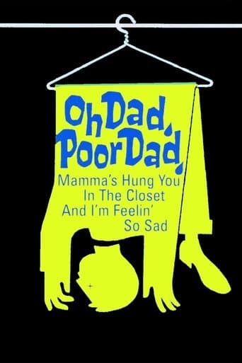 Movie poster for Oh Dad, Poor Dad, Mamma's Hung You in the Closet and I'm Feeling So Sad