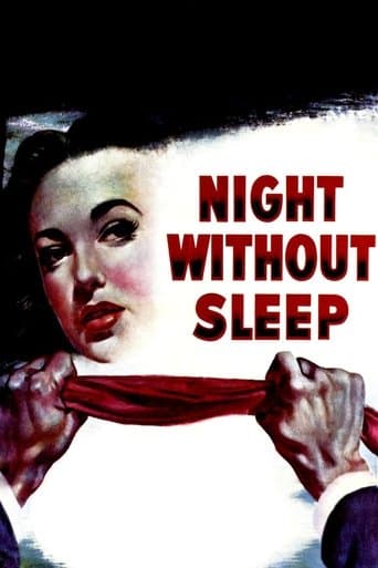 Movie poster for Night Without Sleep