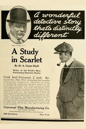 Movie poster for A Study in Scarlet