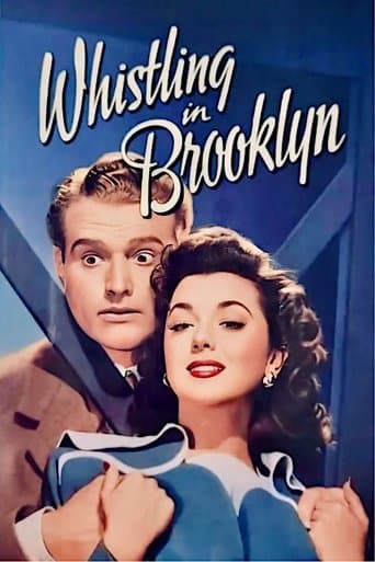 Movie poster for Whistling in Brooklyn