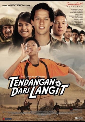 Movie poster for Tendangan Dari Langit