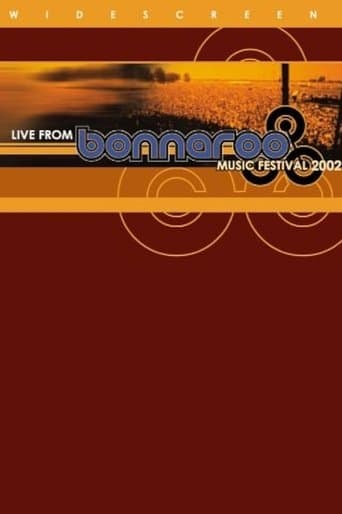 Movie poster for Live from Bonnaroo Music Festival 2002