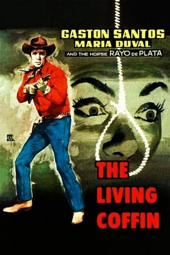 Movie poster for The Living Coffin