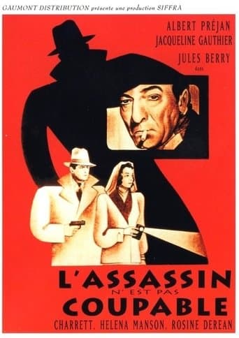 Movie poster for The Murderer Is Not Guilty