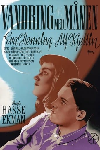 Movie poster for Wandering with the Moon