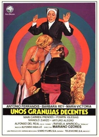 Movie poster for Unos granujas decentes
