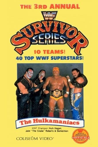 Movie poster for WWE Survivor Series 1989