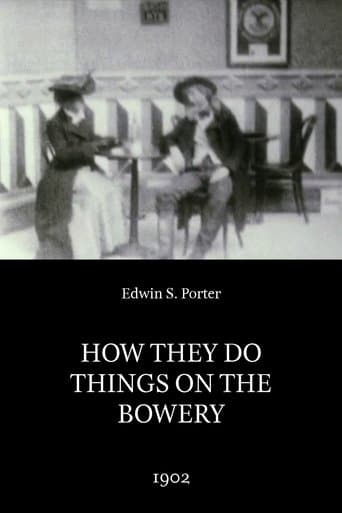 Movie poster for How They Do Things on the Bowery