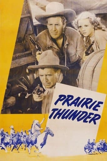 Movie poster for Prairie Thunder