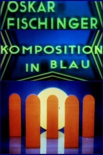 Movie poster for Composition in Blue