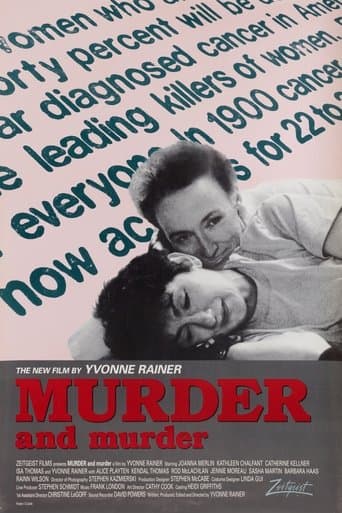 Movie poster for MURDER and murder