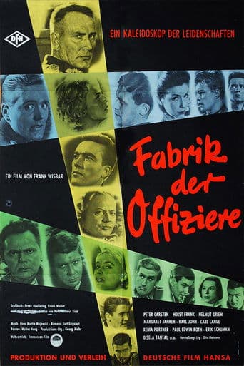 Movie poster for Fabrik der Offiziere