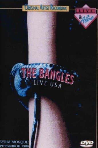 Movie poster for The Bangles: Live at the Syria Mosque