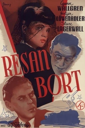Movie poster for Resan bort
