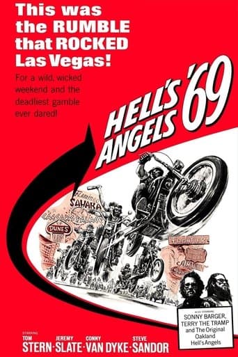 Movie poster for Hell's Angels '69