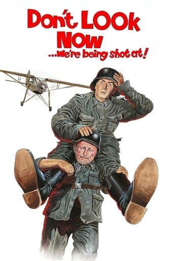 Movie poster for Don't Look Now... We're Being Shot At!