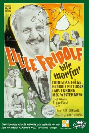 Movie poster for Lille Fridolf blir morfar